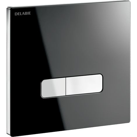 Delabie WC-DrSp. TEMPOFLUX 3, G3/4, UP, AB, Glas schw, 3l/6l, Set2/2 (1/2)