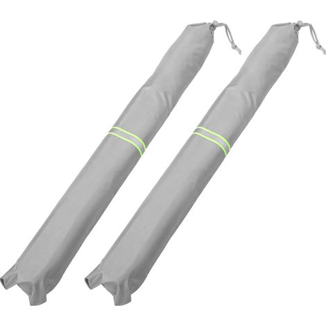 pares de accesorios grises de invierno para limpiaparabrisas y parabrisas (1/2)