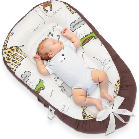 1 lit bébé en coton, portable et démontable, adapté aux nouveau-nés, environnement naturel, usage intérieur (1/5)