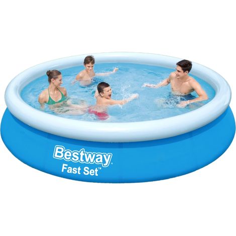 Piscine gonflable Bestway Fast Set - 366 x 76 cm - Ronde (1/5)