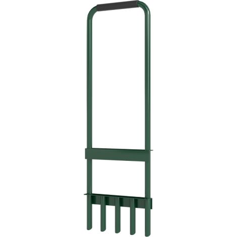 TAISHENGDA-Aérateur de gazon pour pelouse, largeur 30 cm, aérateur manuel avec poignée antidérapante, outils de jardinage, rail au sol, scarificateur, aération du sol, entretien de la pelouse pour jar (1/5)