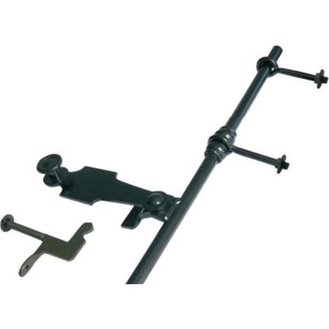 Espagnolette de volet L.1600 mm Lacet Poignée pleine Crochet droit - 0205164