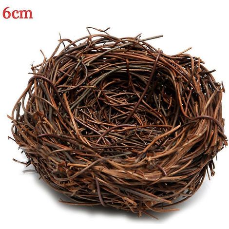 Nichoir à oiseaux fait main en vigne brune, décoration de Noël artisanale et naturelle. (1/4)