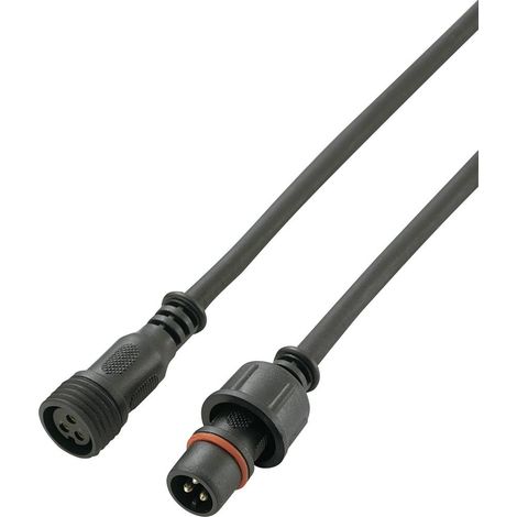 TRU COMPONENTS 1572445 Connecteur circulaire confectionné mâle, droit, femelle, droit Nombre total de pôles: 3 1 pc(s)