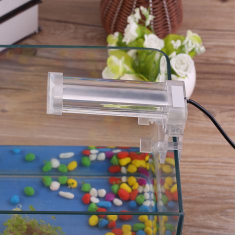 Lampe LED à pince pour aquarium, lampe de croissance pour plantes (120 2)