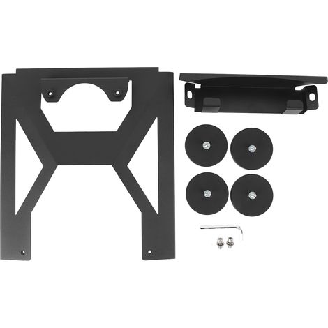 Ortviai Support Magnétique pour Toit de Voiture, RV, Bateau ou SUV – 4 Bases avec Aimants Puissants (264 lb) et Revêtement Caoutchouc