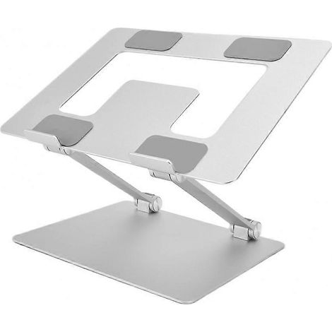Laptop stand (10 to 15.9 inches): Detachable, with ventilation holes, portable, black.