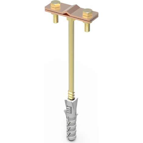 Kupferbeschichteter Griff mit Stift L-125mm fi 12mm 12.2 CU/MS 91200226