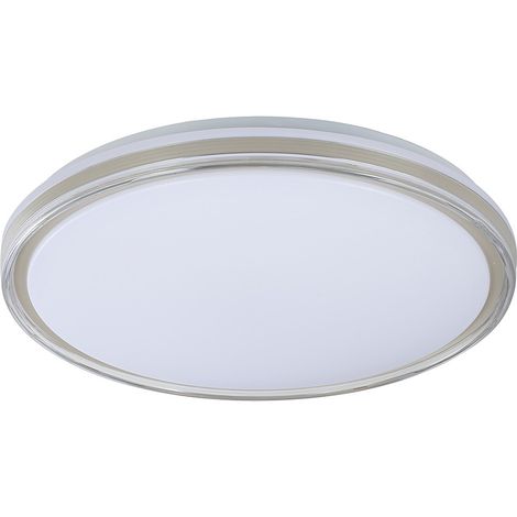 Plafon Nevado 72w 3000-4000-6000k Blanco/Champan 40d Regulable Intensidad 6480lm C/remoto