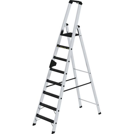 MUNK Stehleiter mit clip-step R13 250kg, 8 Stufen