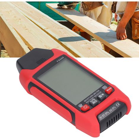 Hygromètre à bois FS660 pour la détection des moisissures dans les cloisons sèches et la construction bois-béton (1/5)