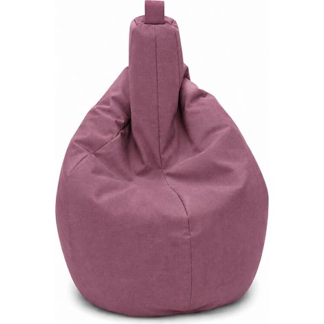 Poltrona a Sacco Pouf in Nylon Fucsia Avalli (1/2)