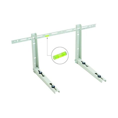 Support mural avec barre de niveau 700x465 mm Charge maxi 120 kg SUPANV150AB