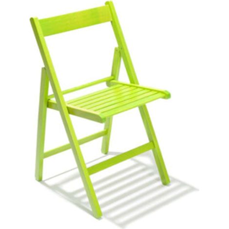 SEDIA PIEGHEVOLE LIBERTY VERDE - 4 pezzi