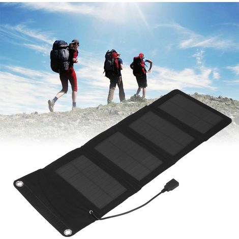 Chargeur solaire portable pliable de 7 W pour téléphones portables (1/5)