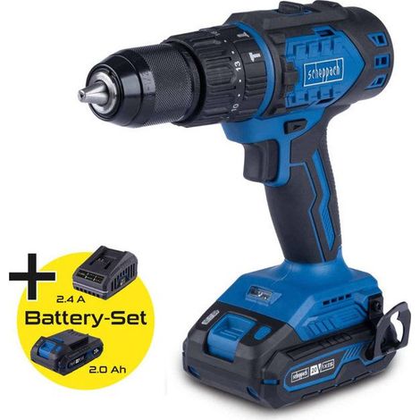 Avvitatore a percussione a batteria brushless SCHEPPACH BC-DD60-X IXES 20V 60 Nm 13 mm