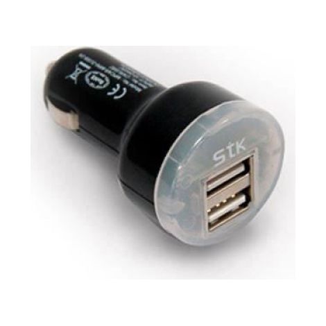 Double Prise USB Chargeur Allume Cigare de Voiture Pour Smartphone IPhone IPad Samsung HTC etc (1/2)