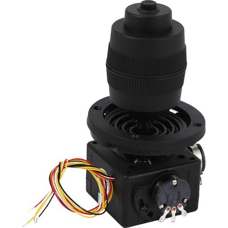 Trois boutons potentiomètres de joystick électroniques à 4 axes avec câblage pour le contrôleur JH-D400B-M4 10K 4D, pour une utilisation industrielle. (1/5)