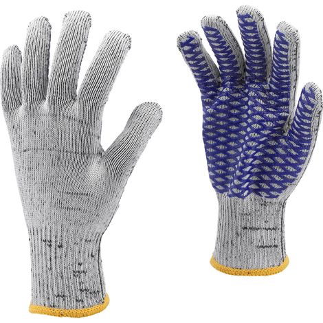 Gants de travail, gants de jardinage, polyester, coton taille 10/XL