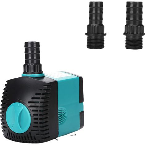 Pompe d'aquarium, pompe de bassin, pompe submersible, pompe à eau, pompe de fontaine, (1200 l/h, 25 watts),HMAX 2.0m (1/5)