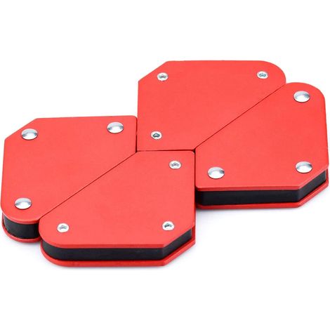 Angle Fixing Tool - Magnetic - 4 kg Holding Force - for Welding and Metal Assembly - 4 pcs (1/5)