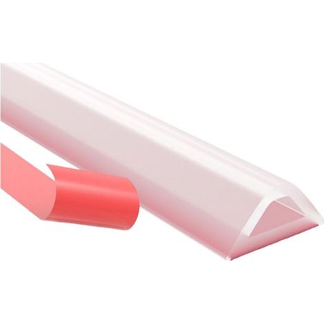 Seuil de douche pliable de 100 cm, adapté aux salles de bains et aux cuisines, transparent. (1/5)