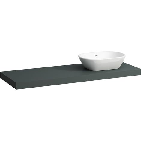 LAUFEN LANI Plan de toilette, une découpe à droite,