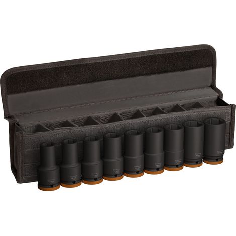 Bosch PRO Steckschlüsselsatz, 3/4, tief, 9-tlg. (17, 19, 21, 22, 23, 24, 27, 30, 32 mm) (1/6)