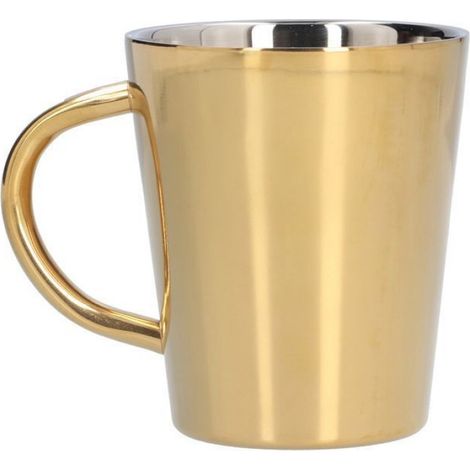 Tasse À Café - Acier Inoxydable 304 - Isolée Double Paroi - Pour Bureau Et Maison - 300 Ml (1/5)