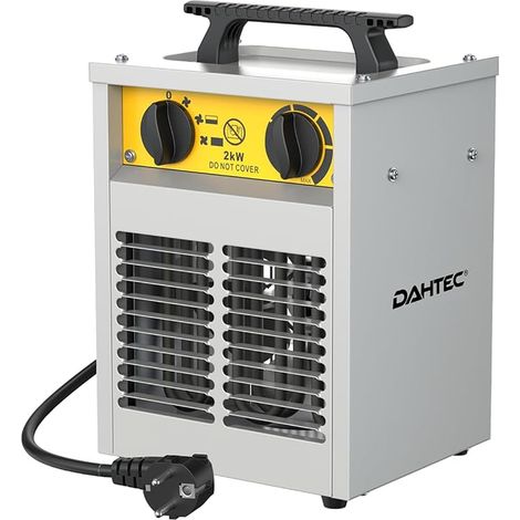 Chauffage électrique 2000W Carcasse Acier (1/2)