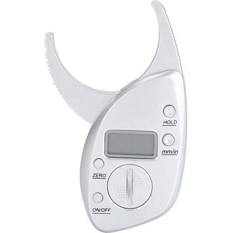 Pince à plis cutanés numérique portable pour mesure de graisse corporelle, testeur de pli cutané digital (1/5)