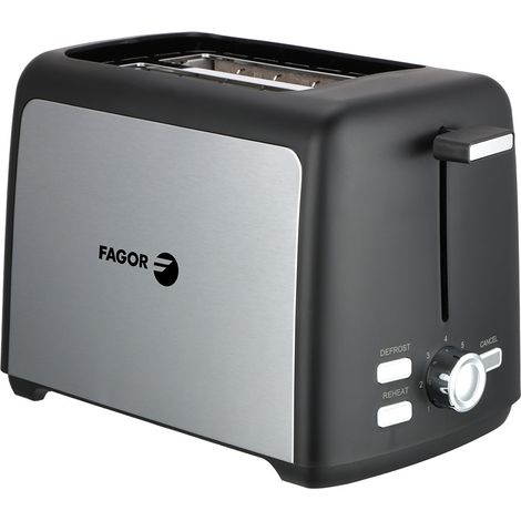 Tostapane Toastpro a 2 slot da 800 W con 7 livelli di tostatura (include vassoio rimovibile e cavo retrattile) (1/5)