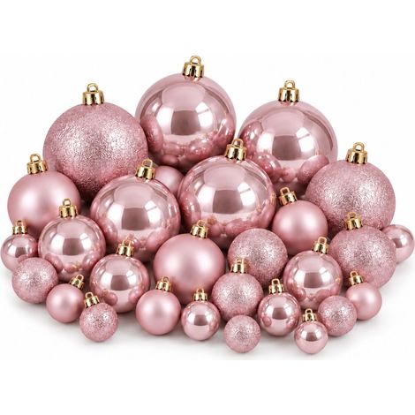 Mica Decorations Babe de Noël Rose H8xl8xL8cm (1/5)
