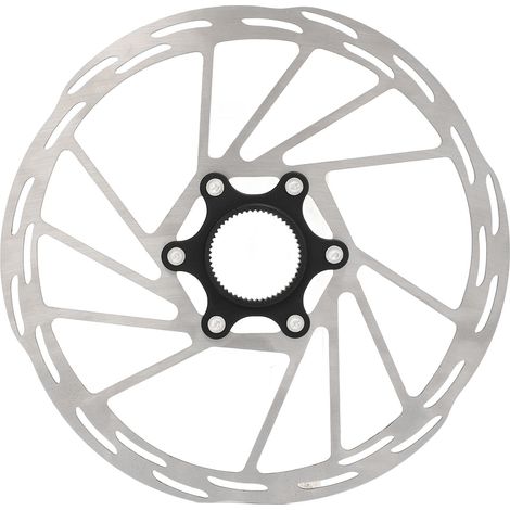 Disque de frein à disque 203mm VTT métal durable antirouille design creux rotor (1/5)