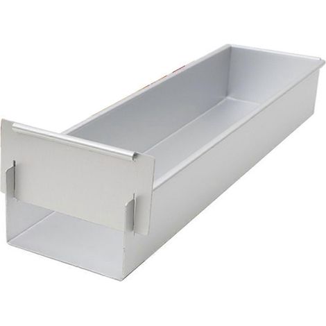 Moule à tiramisu avec pelle - Alliage d'aluminium, antiadhésif, amovible pour la pâtisserie maison (1/5)