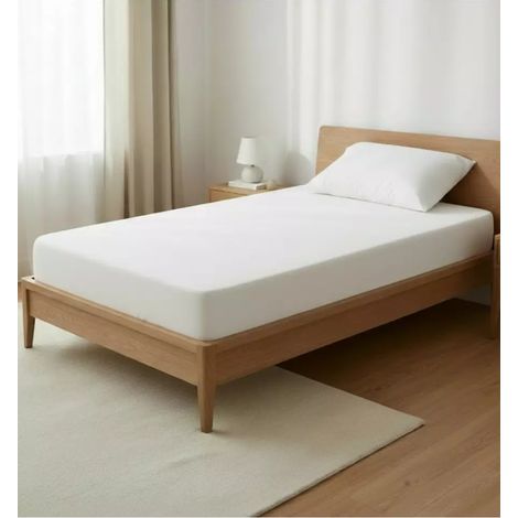 coprimaterasso singolo in spugna "jacquard" 90x195+25 cm