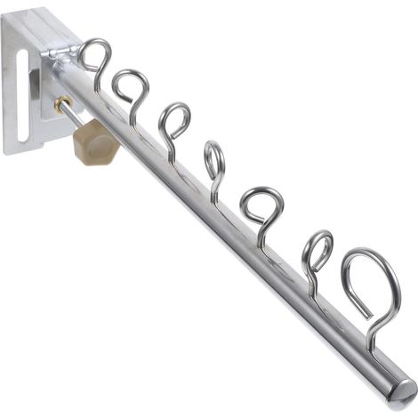 Edelstahl Wäscheständer mit Sieben Loch Design Stabiler Wäscheaufhänger for Balkon and (1/5)