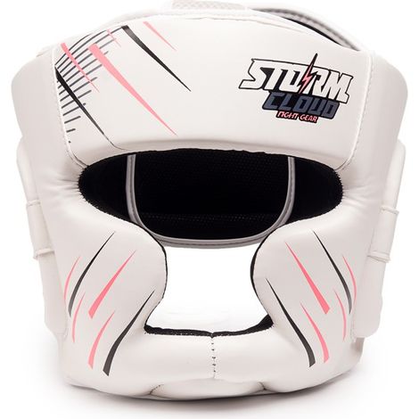 Casque de boxe StormCloud StarFall Blanc/Rose S/M (1/5)