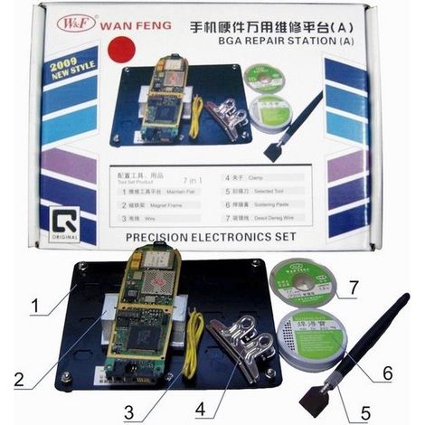 Plataforma para trabajo con placas PCB - modelo A (1/2)