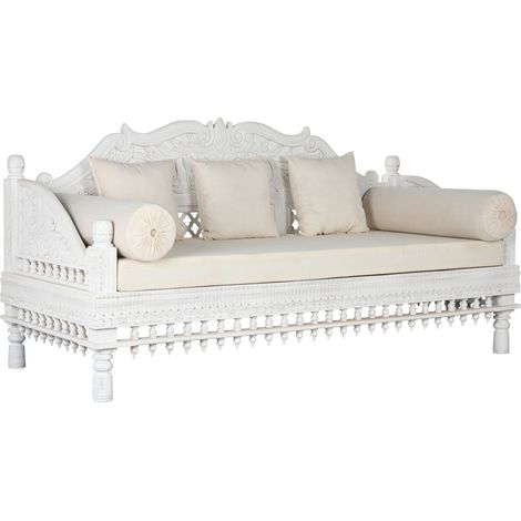 Sofa Mango Poliester 185X80X90 Tallado (1/5)