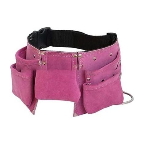 34x20cm Ceinture à outils en cuir pour enfants ceinture à outils en cuir sac banane pour outils de travail en cuir pour l'extérie (1/3)