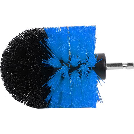Lot 3 pièces Brosse de Nettoyage Électrique pour Perceuse, Kit de Nettoyage pour Surfaces de Salle de Bain - Bleu (1/5)