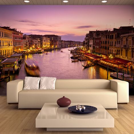 Fotomurale - Città degli innamorati: Venezia di notte - 350x270 (1/4)