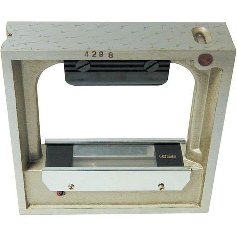 Niveau cadre 2 fioles haute précision - 150 x 150 mm