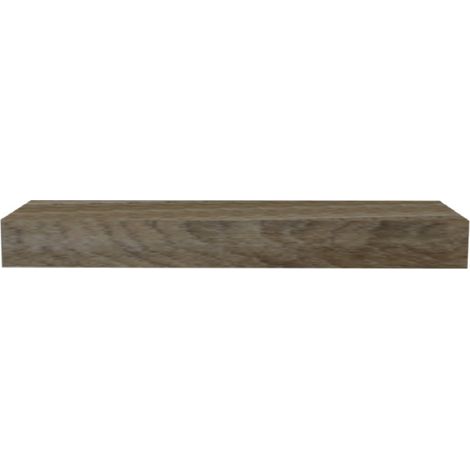 MAURY'S MENSOLA RETTANGOLARE 40 X 25 X H3.8 CM COLORE MARRONE (1/4)