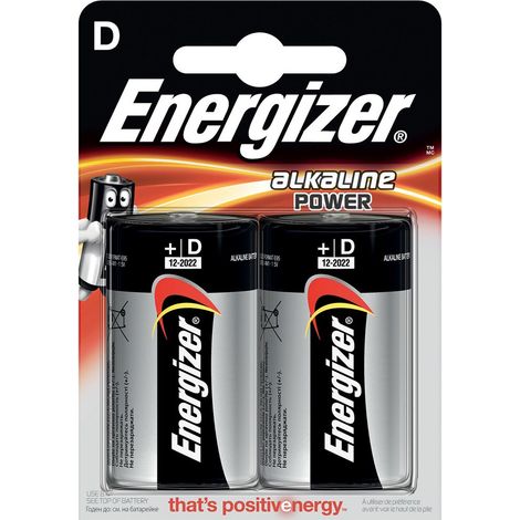 Energizer Alkaline Power Batería de un solo uso D Alcalino