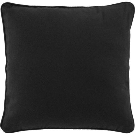 Housse de Coussin "Twily" 40x40cm Noir (1/4)