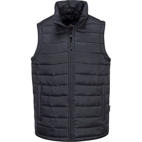 Chaleco Aspen: Acolchado Ultraligero para Vestir a Capas / Negro / XL