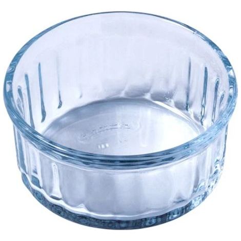 Ramequin en verre borosilicate 10 cm – Résistant aux chocs thermiques – Passe au four et au lave-vaisselle – Fabrication française – Pyrex (1/5)