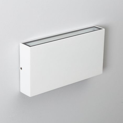 Applique da esterno a LED 10W CCT Illuminazione doppia faccia rettangolare Luming II Bianco (1/3)
